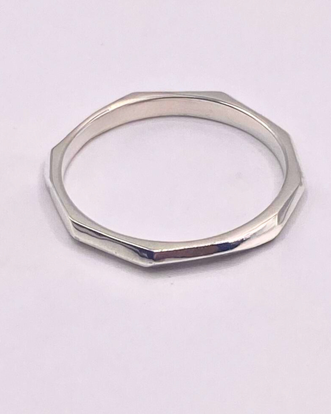 Alliance Or 18k "Facette"