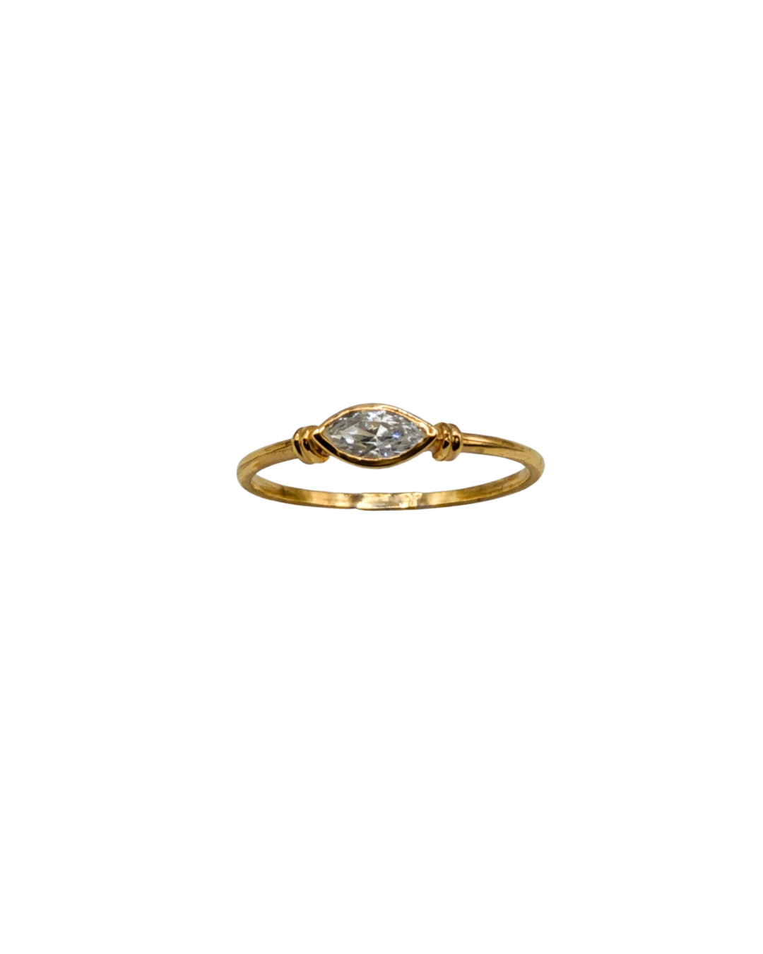 Bague de Fiançailles "Marquise" Diamant