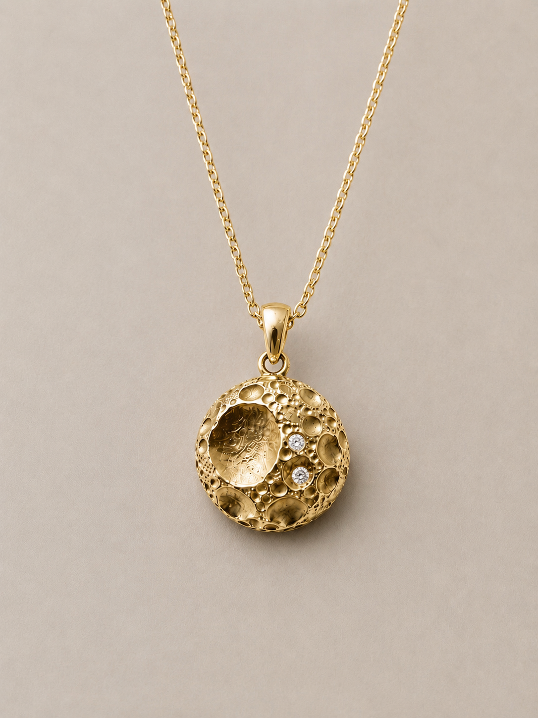 Pendentif Séléné Or