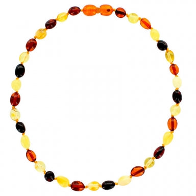 Collier Bébé "Adèle"- Ambre Naturelle