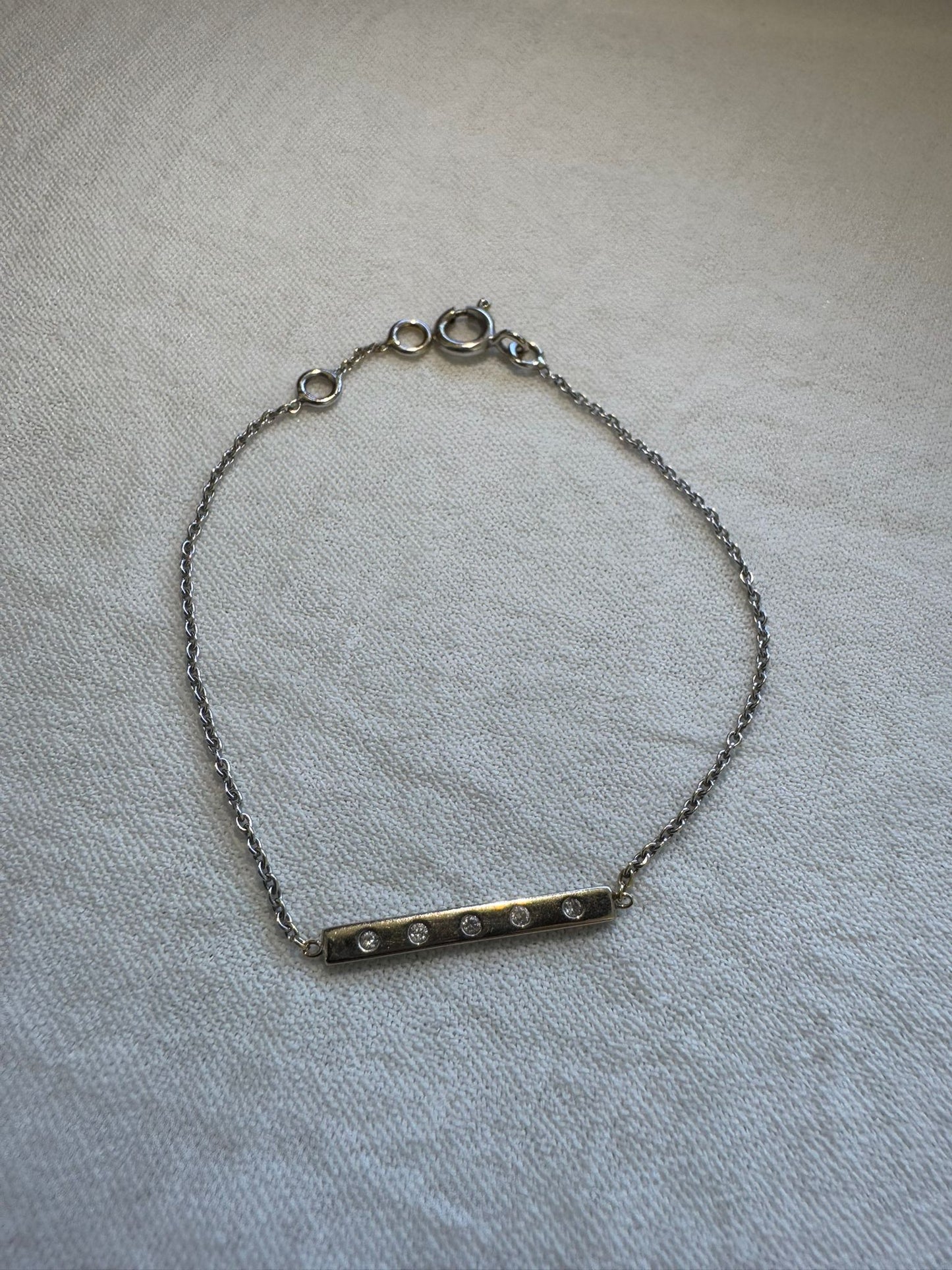 Bracelet Léa - Or et diamants