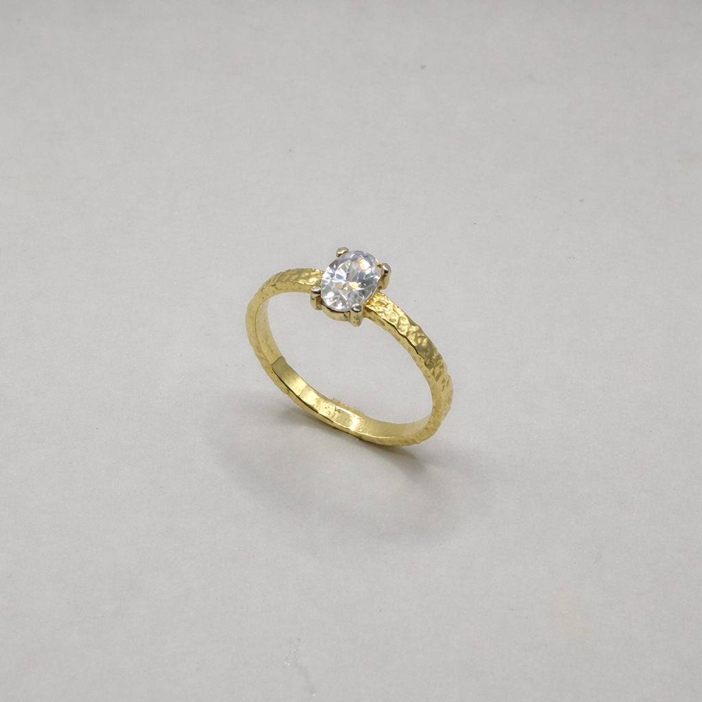 Bague de Fiançailles "Adèle" Diamant