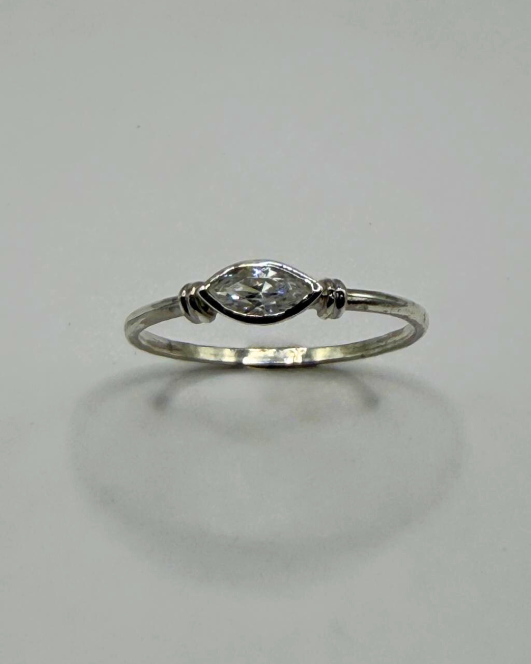 Bague de Fiançailles "Marquise" Diamant