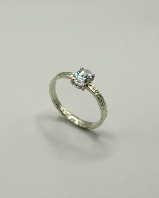 Bague de Fiançailles "Adèle" Diamant