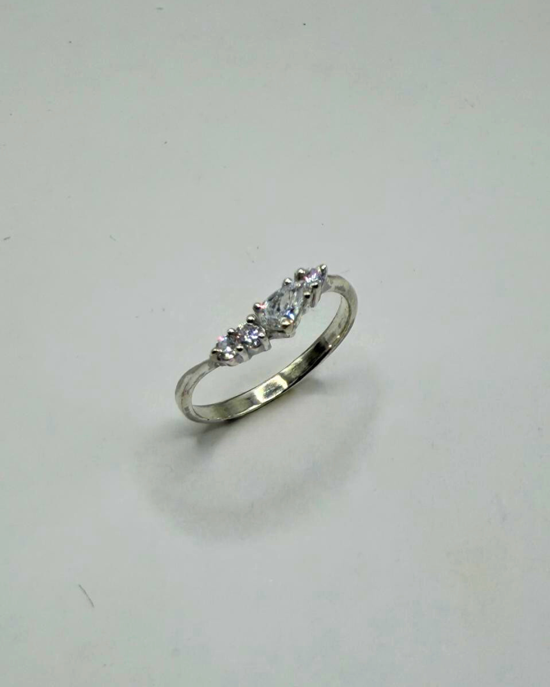Bague de Fiançailles "Ondine" Diamants
