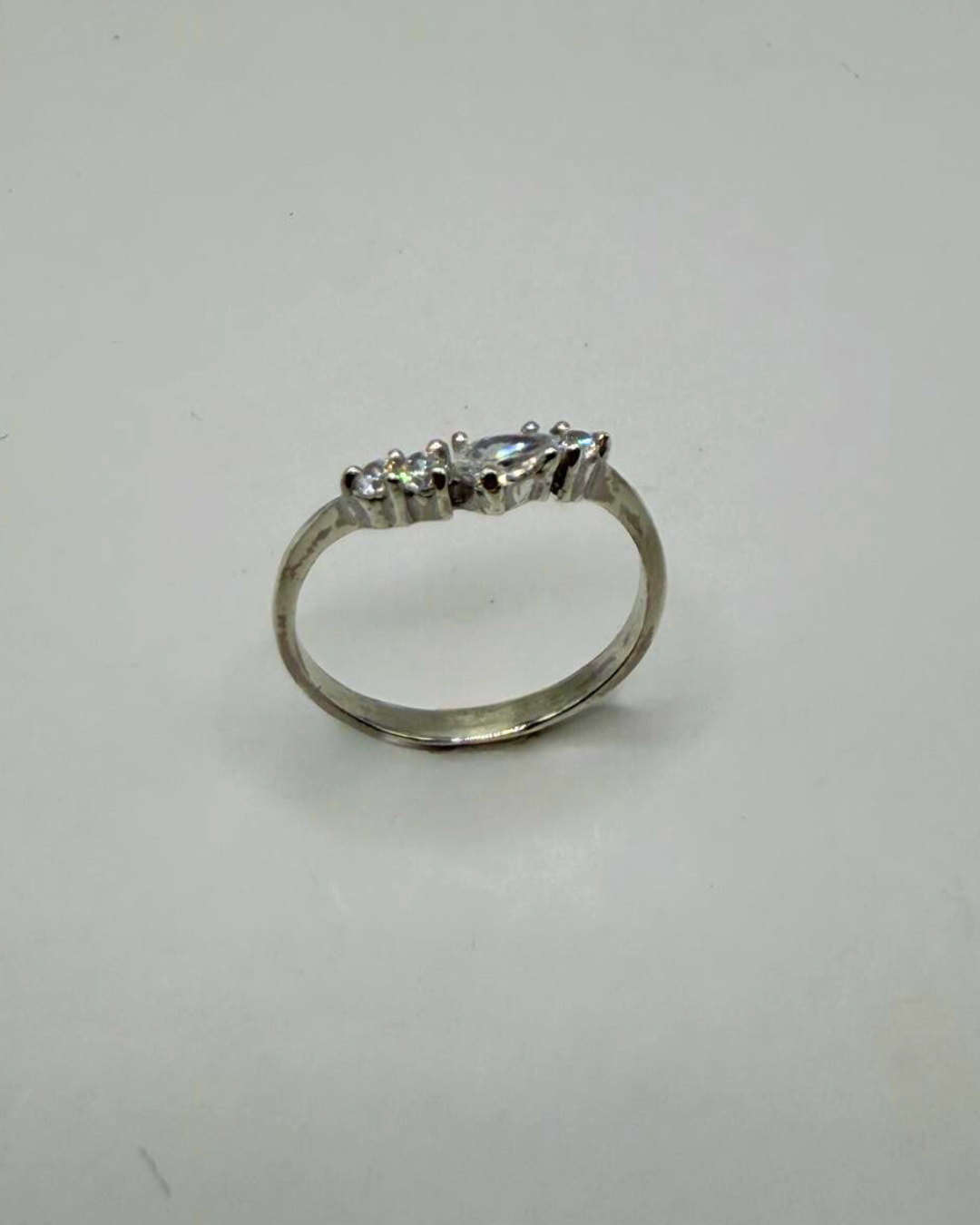 Bague de Fiançailles "Ondine" Diamants