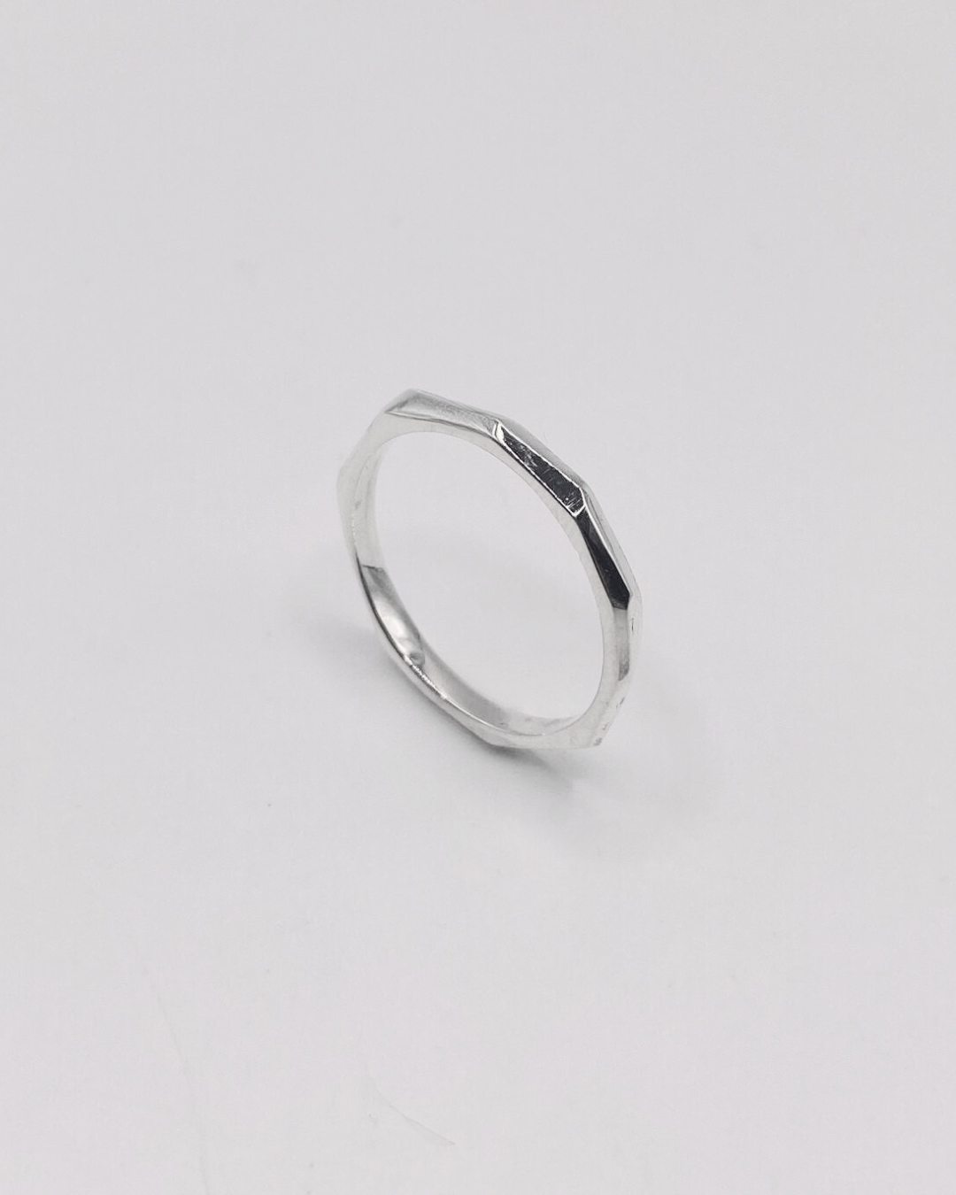 Alliance Or 18k "Facette"