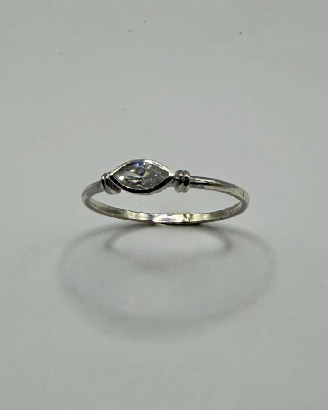 Bague de Fiançailles "Marquise" Diamant