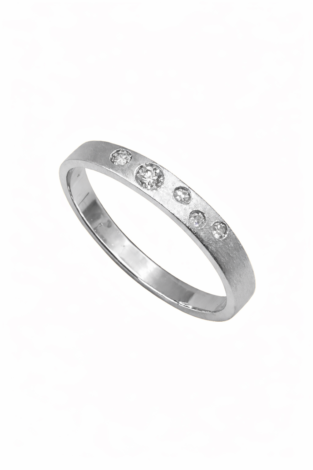 Alliance " Bulle d'amour" Diamant