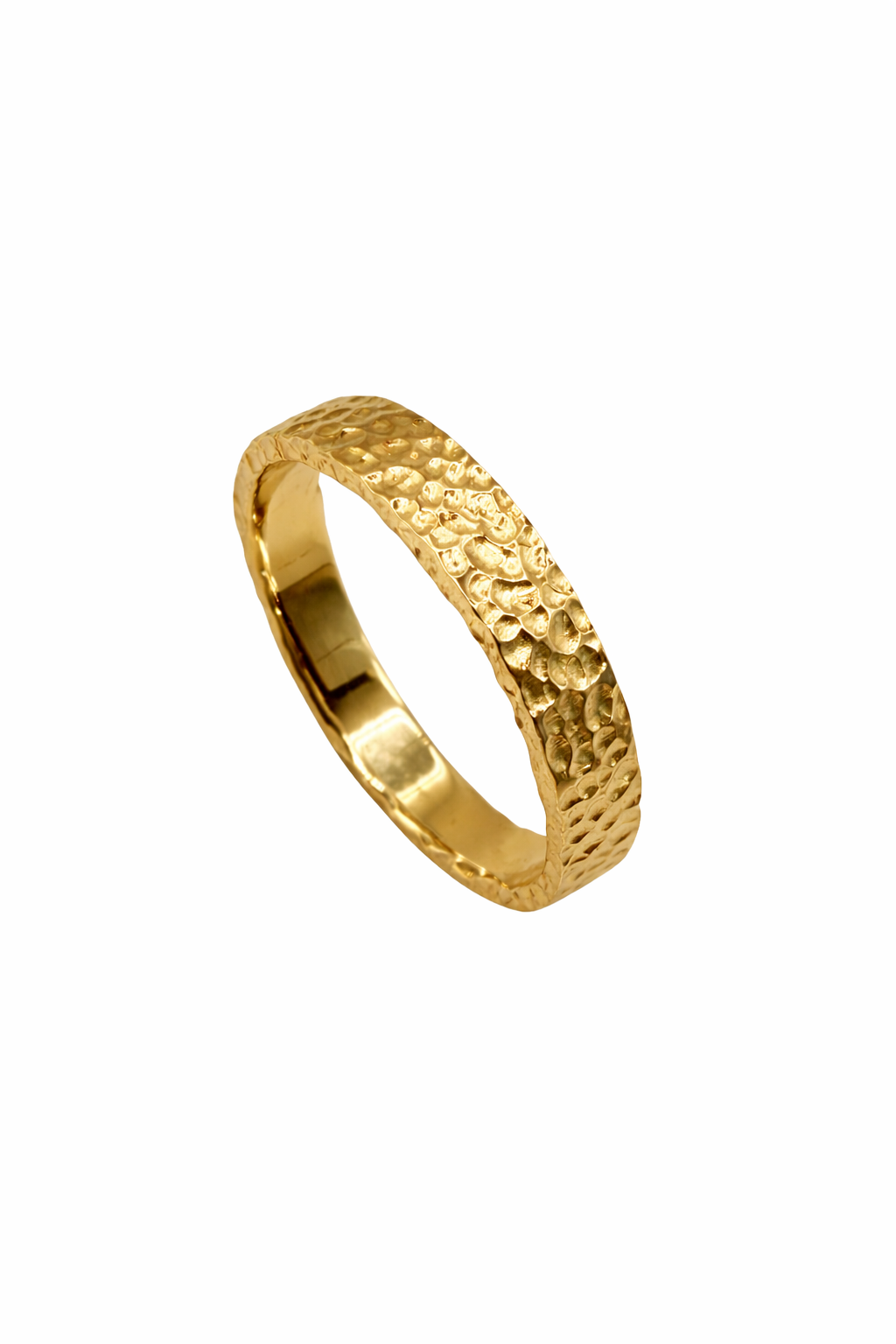Alliance Homme Or 18K "Cavité"