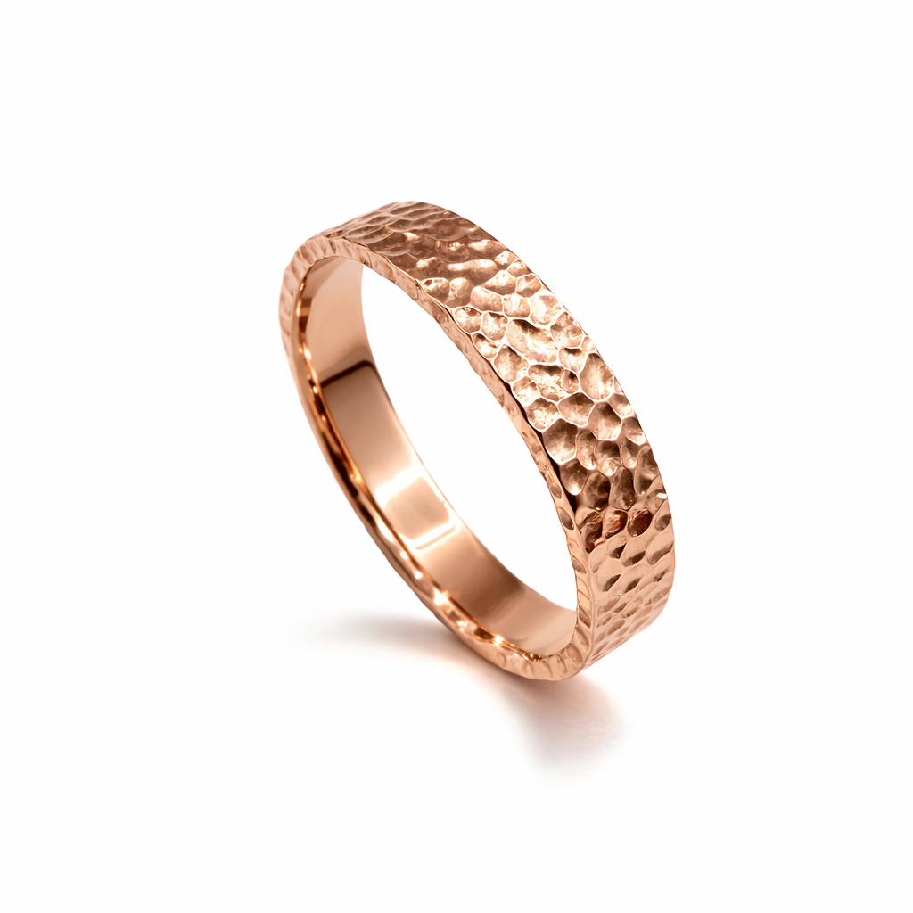 Alliance Homme Or 18K "Cavité"