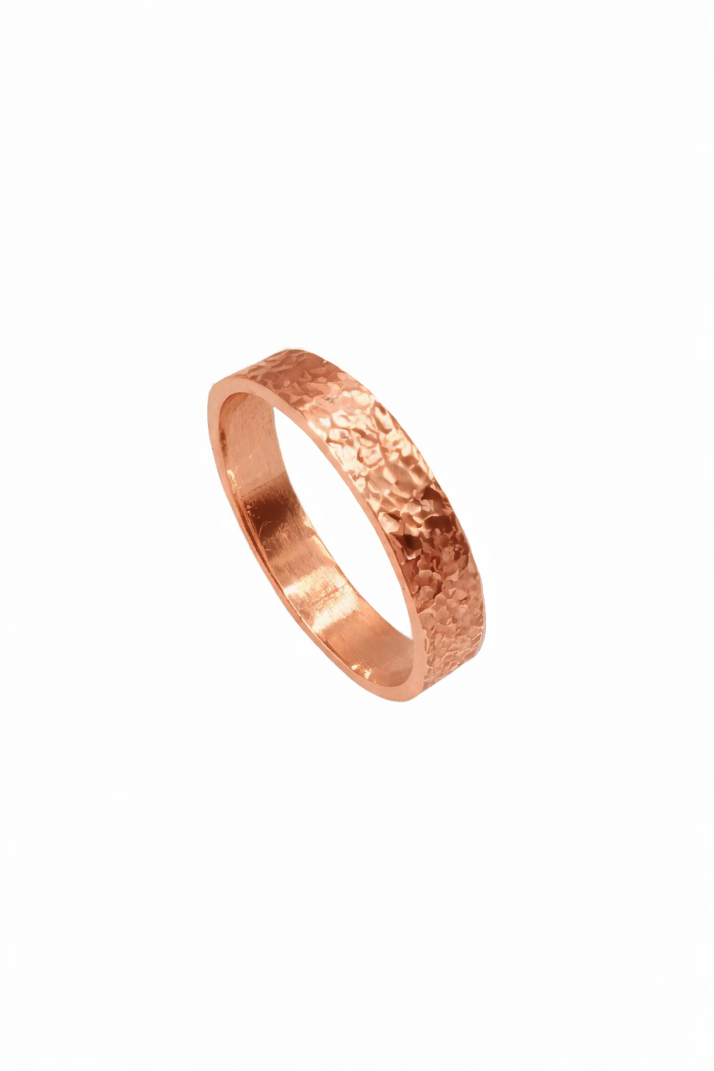 Alliance Homme Or 18k "Martelée"