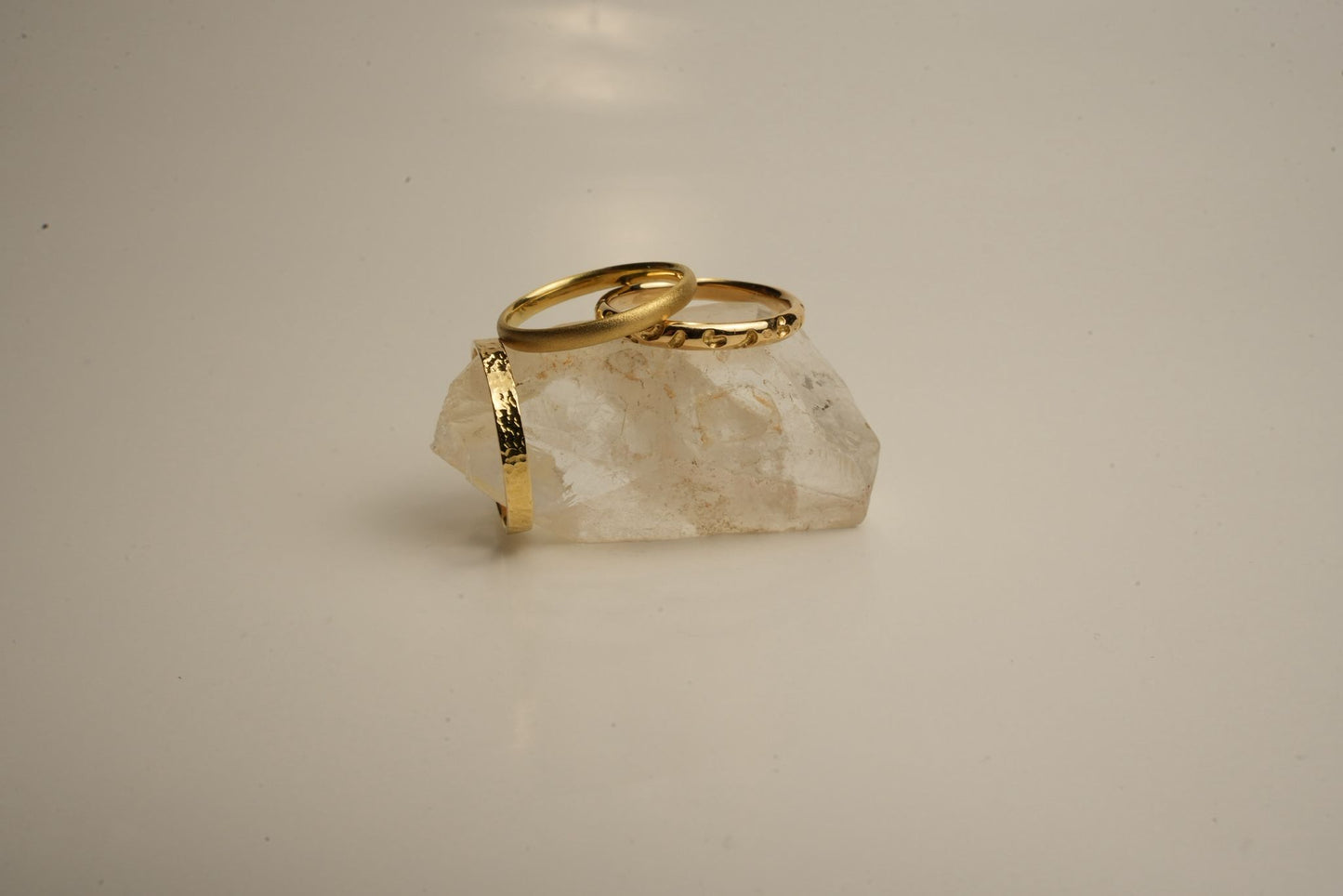 Alliance Or 18k "Martelée"