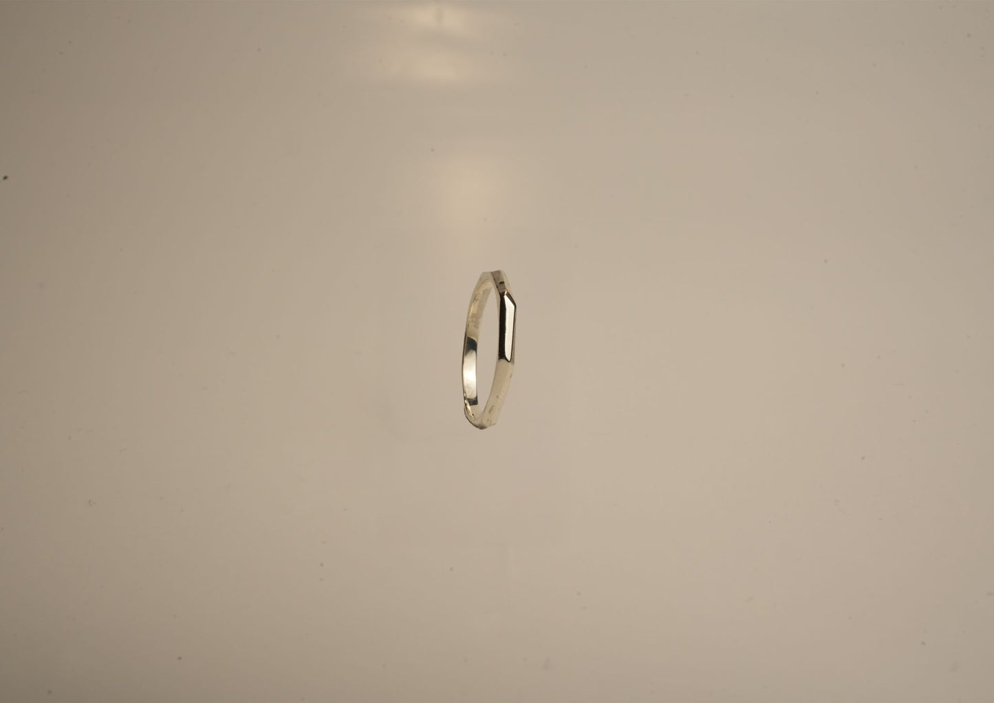 Alliance Or 18k "Facette"