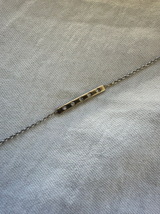 Bracelet Léa - Or et diamants